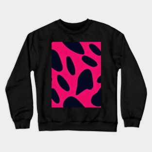 leopard texture Crewneck Sweatshirt